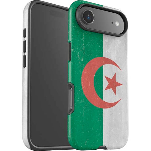 Algeria Flag Distressed iPhone 17 Air Impact Case