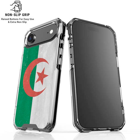 Algeria Flag Distressed iPhone 17 Air MagSafe Case
