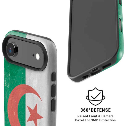Algeria Flag Distressed iPhone 17 Air Magsafe Impact Case