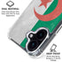 Algeria Flag Distressed iPhone 17 Clear Case