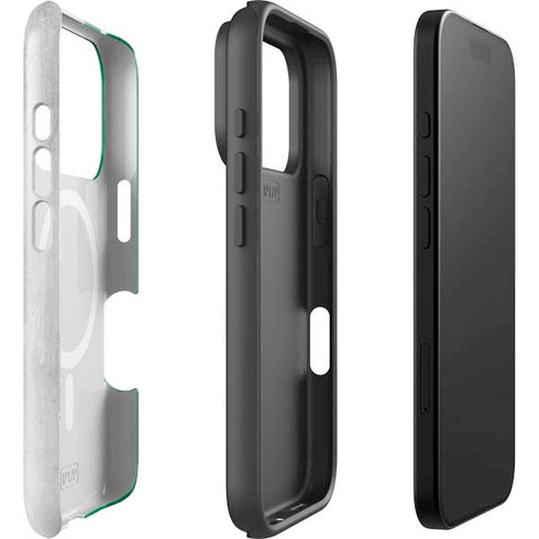 Algeria Flag Distressed iPhone 17 Pro Magsafe Impact Case