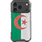 Algeria Flag Distressed iPhone 18 Pro Clear Case