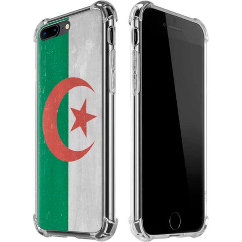Algeria Flag Distressed iPhone Cases