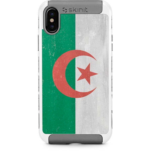 Algeria Flag Distressed iPhone Cases