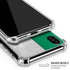Algeria Flag Distressed iPhone X/XS Clear Case