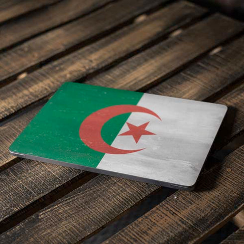 Algeria Flag Distressed Apple MacBook Air Skin