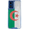 Algeria Flag Distressed Moto G Play 4G (2024) Clear Case