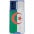Algeria Flag Distressed Moto G Play 4G (2024) Clear Case
