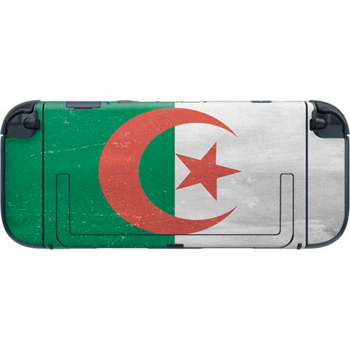 Algeria Flag Distressed Nintendo Switch 2 (2025) with Joy-Con Skin
