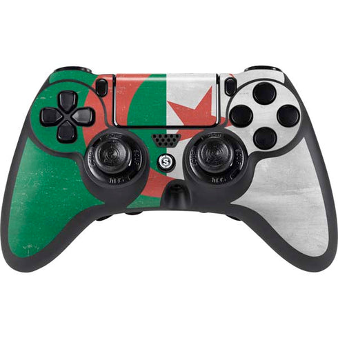 Algeria Flag Distressed PlayStation PS4 Skins
