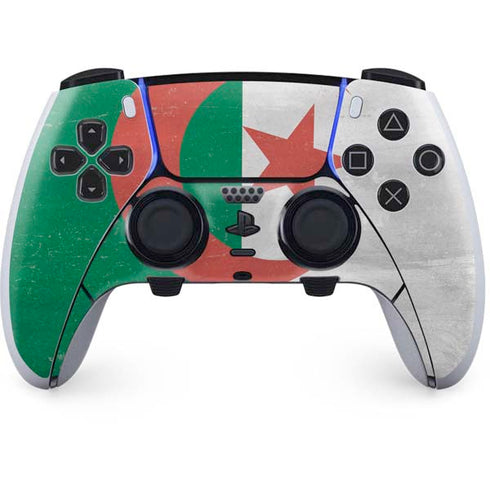 Algeria Flag Distressed PlayStation PS5 Skins