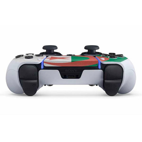 Algeria Flag Distressed PS5 DualSense Edge Pro Controller Skin