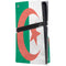 Algeria Flag Distressed PS5 Pro Disk Console Skin