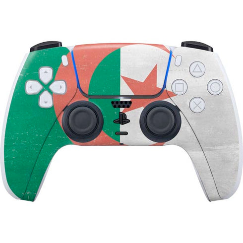 Algeria Flag Distressed PlayStation PS5 Skins