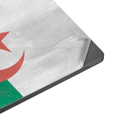 Algeria Flag Distressed Surface Laptop 7 15in Skin