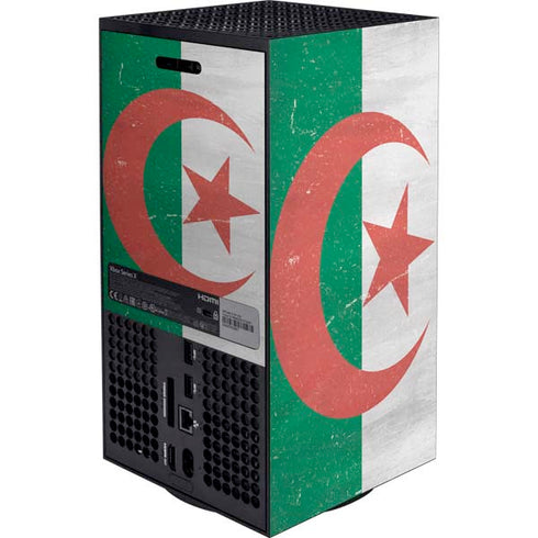 Algeria Flag Distressed XBox Series X Digital Edition Bundle Skin