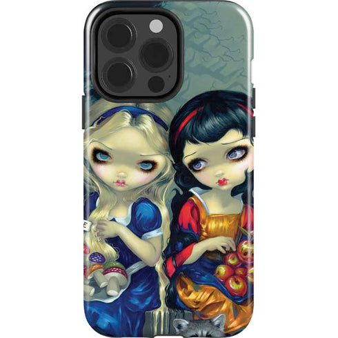 Alice & Snow Fairy Tail with Cat and Raccoon by Jasmine Becket-Griffith iPhone 15 Pro Impact Case