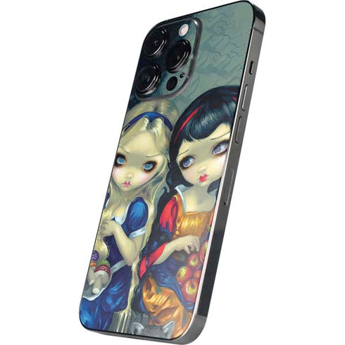 Alice & Snow Fairy Tail with Cat and Raccoon by Jasmine Becket-Griffith iPhone 15 Pro Max Skin