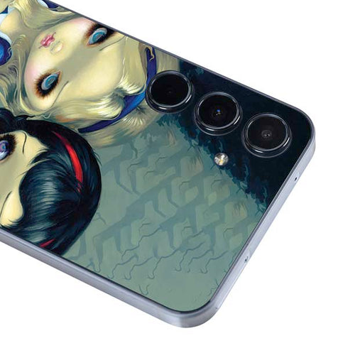 Alice & Snow Fairy Tail with Cat and Raccoon by Jasmine Becket-Griffith Galaxy A35 5G Skin
