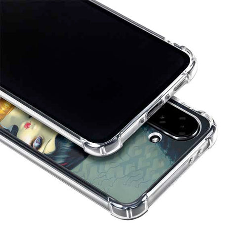 Alice & Snow Fairy Tail with Cat and Raccoon by Jasmine Becket-Griffith Galaxy A36 5G Clear Case