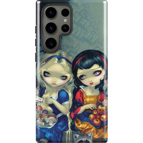 Alice & Snow Fairy Tail with Cat and Raccoon by Jasmine Becket-Griffith Galaxy S23 Ultra Pro Case