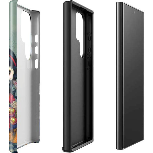 Alice & Snow Fairy Tail with Cat and Raccoon by Jasmine Becket-Griffith Galaxy S23 Ultra Pro Case