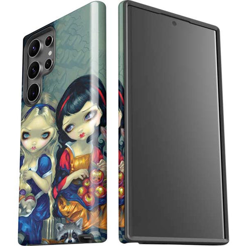 Alice & Snow Fairy Tail with Cat and Raccoon by Jasmine Becket-Griffith Galaxy S23 Ultra Pro Case