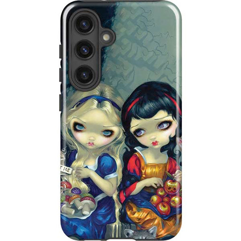 Alice & Snow Fairy Tail with Cat and Raccoon by Jasmine Becket-Griffith Galaxy S25 Impact Case