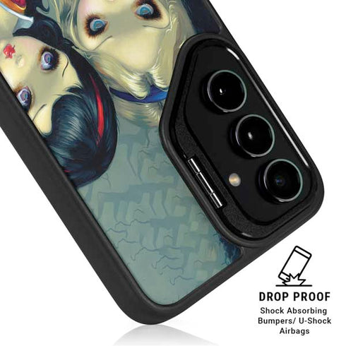Alice & Snow Fairy Tail with Cat and Raccoon by Jasmine Becket-Griffith Galaxy S25 Kickstand Case