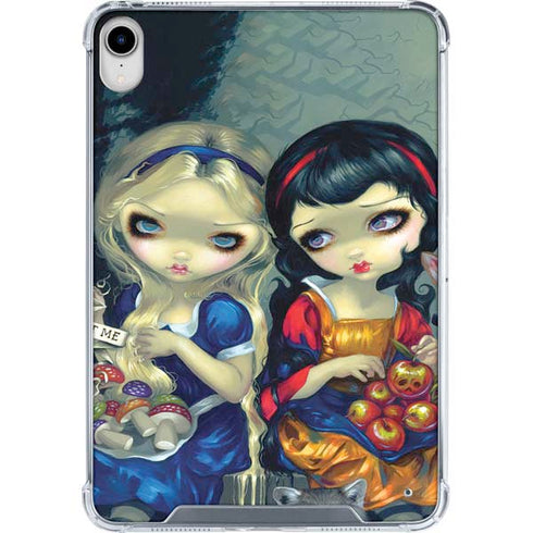 Alice & Snow Fairy Tail with Cat and Raccoon by Jasmine Becket-Griffith iPad 11th Gen (2025) Clear Case