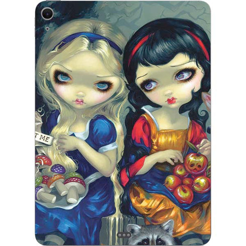 Alice & Snow Fairy Tail with Cat and Raccoon by Jasmine Becket-Griffith Apple iPad Air Skin
