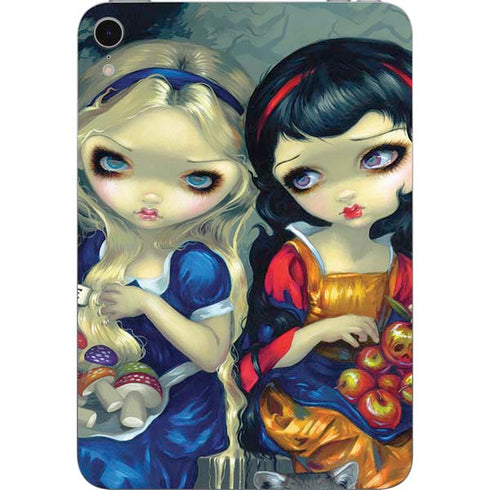 Alice & Snow Fairy Tail with Cat and Raccoon by Jasmine Becket-Griffith Apple iPad Mini Skin