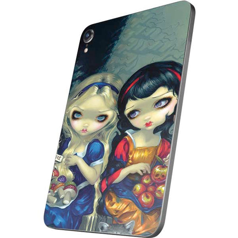 Alice & Snow Fairy Tail with Cat and Raccoon by Jasmine Becket-Griffith Apple iPad Mini Skin