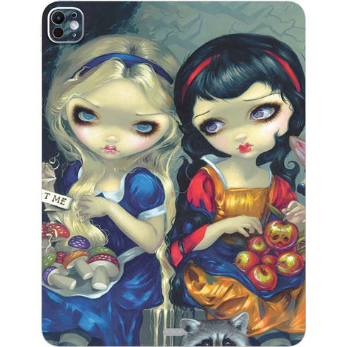 Alice & Snow Fairy Tail with Cat and Raccoon by Jasmine Becket-Griffith iPad Pro 13in M4 (2024) Skin