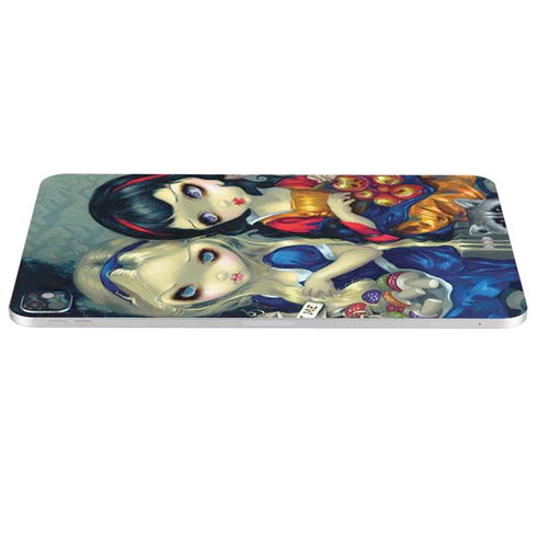 Alice & Snow Fairy Tail with Cat and Raccoon by Jasmine Becket-Griffith iPad Pro 13in M4 (2024) Skin