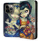 Alice & Snow Fairy Tail with Cat and Raccoon by Jasmine Becket-Griffith iPhone 14 Pro Folio Case