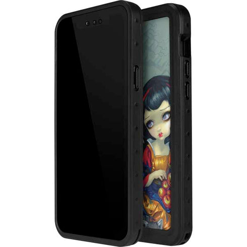 Alice & Snow Fairy Tail with Cat and Raccoon by Jasmine Becket-Griffith iPhone 15 Plus Waterproof Case