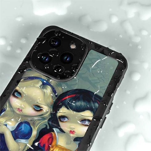 Alice & Snow Fairy Tail with Cat and Raccoon by Jasmine Becket-Griffith iPhone 15 Pro Waterproof Case