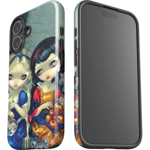 Alice & Snow Fairy Tail with Cat and Raccoon by Jasmine Becket-Griffith iPhone 16 Plus Impact Case