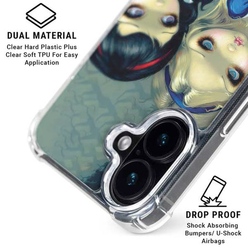 Alice & Snow Fairy Tail with Cat and Raccoon by Jasmine Becket-Griffith iPhone 16 Plus MagSafe Case