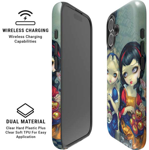 Alice & Snow Fairy Tail with Cat and Raccoon by Jasmine Becket-Griffith iPhone 16 Plus Magsafe Impact Case