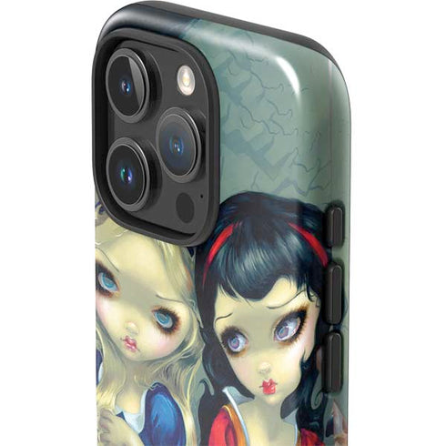Alice & Snow Fairy Tail with Cat and Raccoon by Jasmine Becket-Griffith iPhone 16 Pro Impact Case