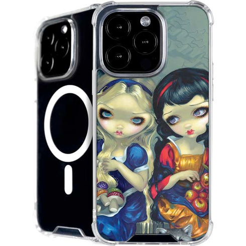 Alice & Snow Fairy Tail with Cat and Raccoon by Jasmine Becket-Griffith iPhone 16 Pro Max MagSafe Case