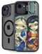 Alice & Snow Fairy Tail with Cat and Raccoon by Jasmine Becket-Griffith iPhone 16e Kickstand Case