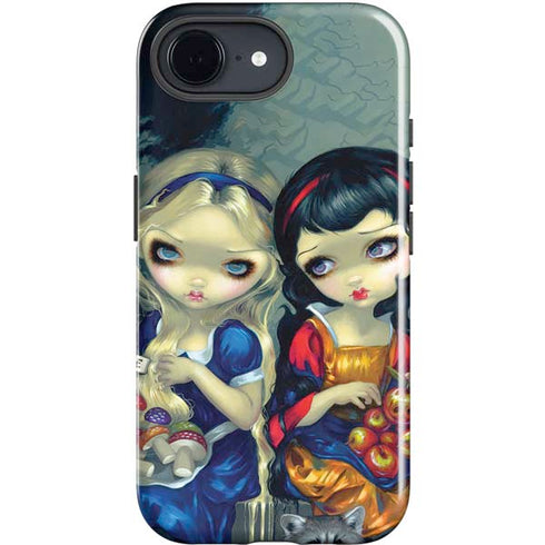 Alice & Snow Fairy Tail with Cat and Raccoon by Jasmine Becket-Griffith iPhone 16e Impact Case