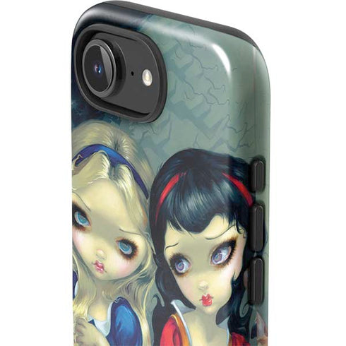 Alice & Snow Fairy Tail with Cat and Raccoon by Jasmine Becket-Griffith iPhone 16e Impact Case