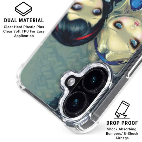 Alice & Snow Fairy Tail with Cat and Raccoon by Jasmine Becket-Griffith iPhone 17 MagSafe Case