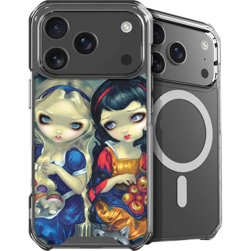 Alice & Snow Fairy Tail with Cat and Raccoon by Jasmine Becket-Griffith iPhone 18 Pro MagSafe Case