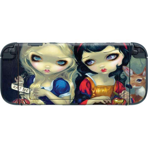 Alice & Snow Fairy Tail with Cat and Raccoon by Jasmine Becket-Griffith Nintendo Switch 2 (2025) with Joy-Con Skin