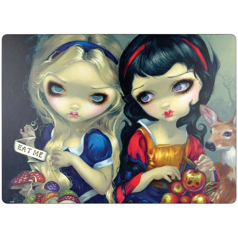 Alice & Snow Fairy Tail with Cat and Raccoon by Jasmine Becket-Griffith Surface Laptop 7 13.8in Skin
